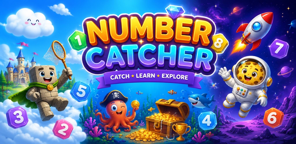 Sea characters from Number Catcher
